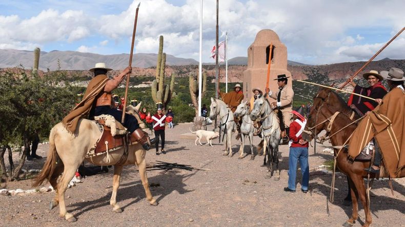 Humahuaca: Gran recreación de la batalla de 1817 Humahuaca: Gran recreación de la batalla de 1817