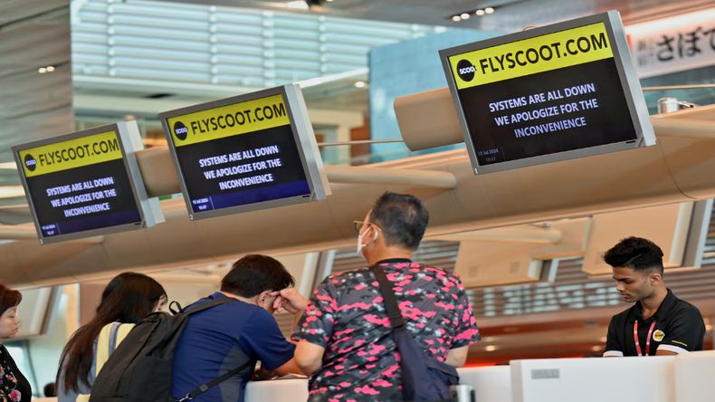 El “apagón” informático mundial por ahora no afecta a bancos y aeropuertos de la Argentina.