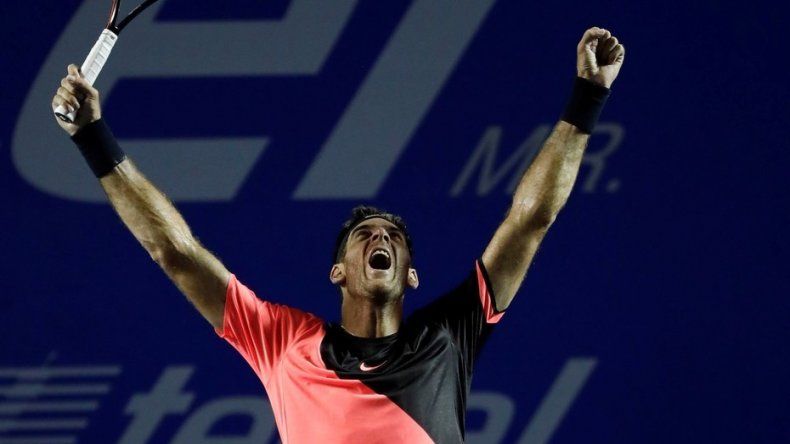 ¡Campeón! Juan Martín Del Potro venció a Kevin Anderson y se consagró en Acapulco