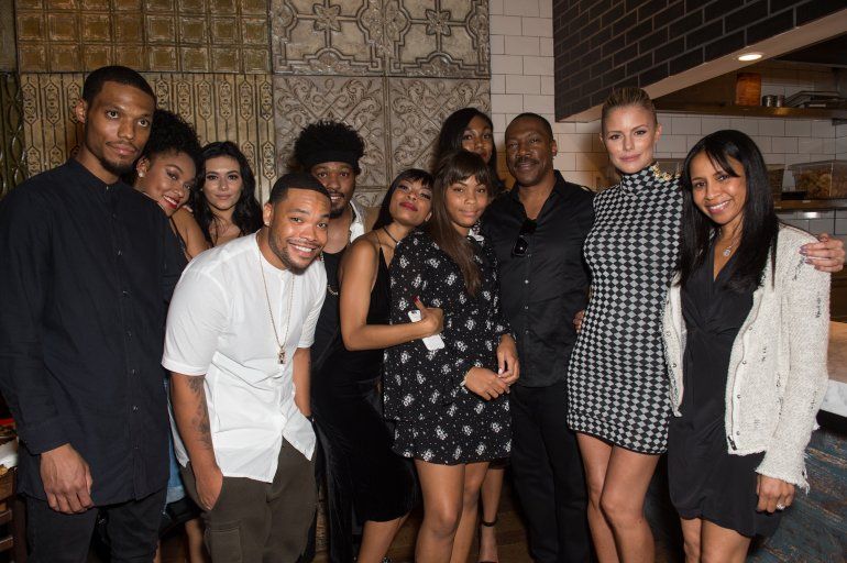 Eddie Murphy y familia