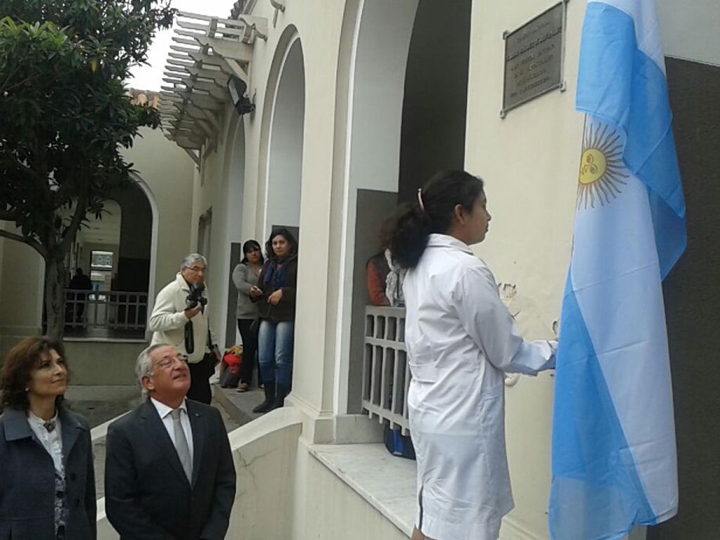 Acto en el Colegio Nacional