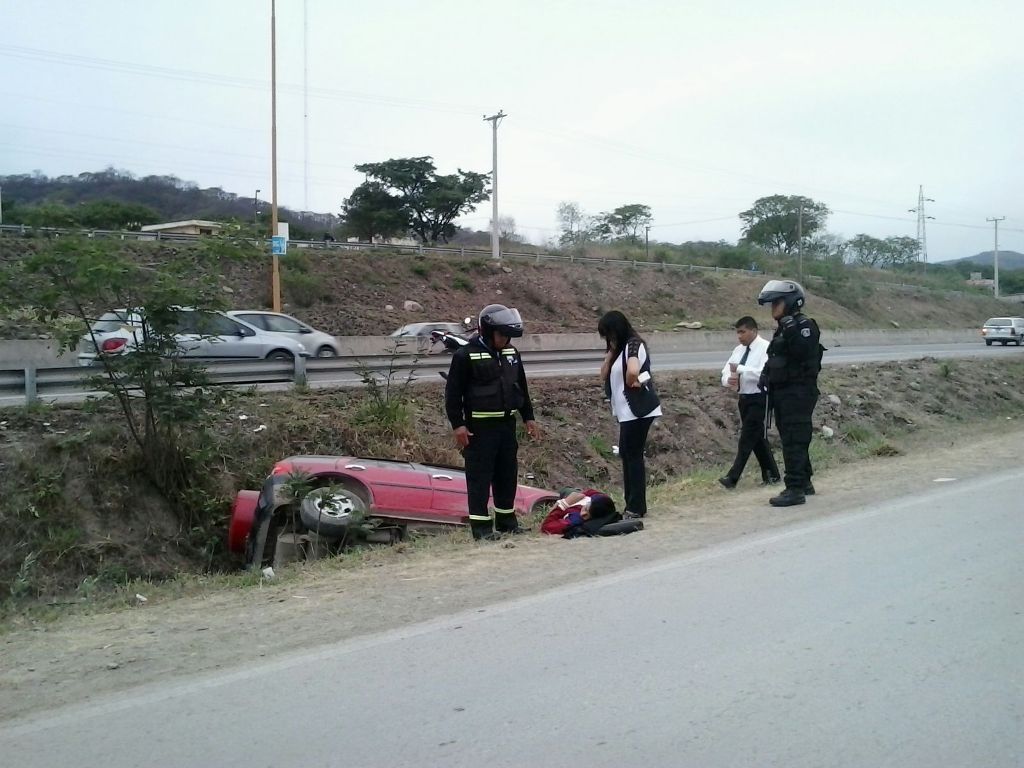 Accidente en B° Cuyaya