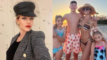 Evangelina Anderson llegó hace poco a Buenos Aires para acompañar a su pareja en su etapa como DT de River Plate.