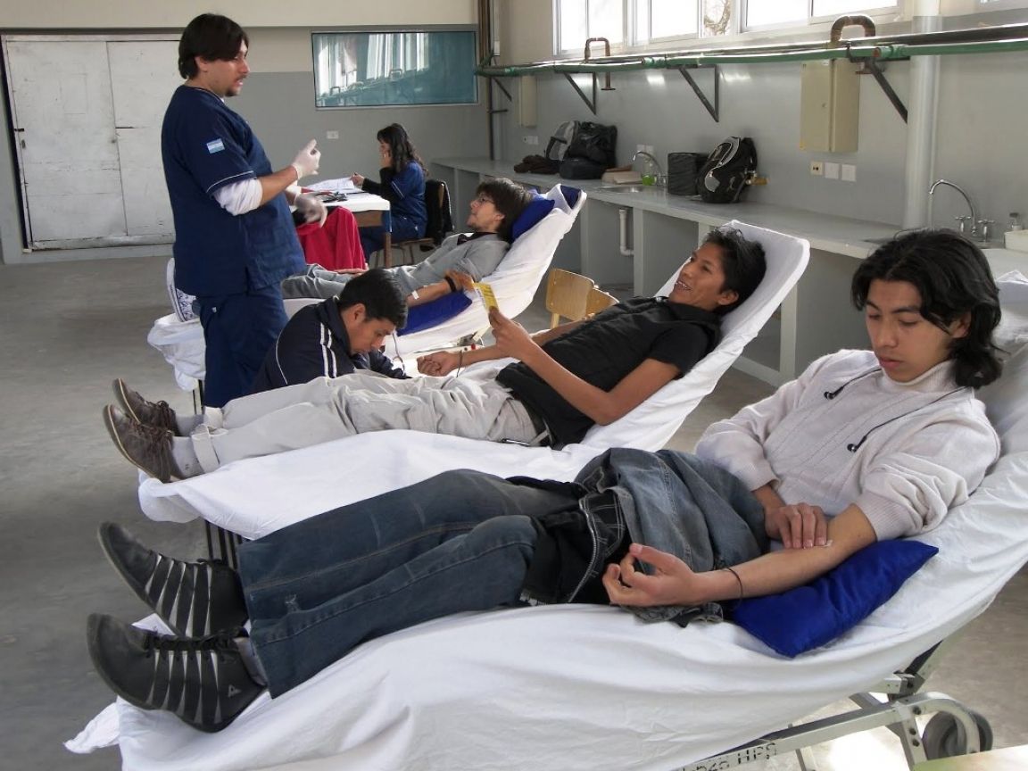 Donación de sangre