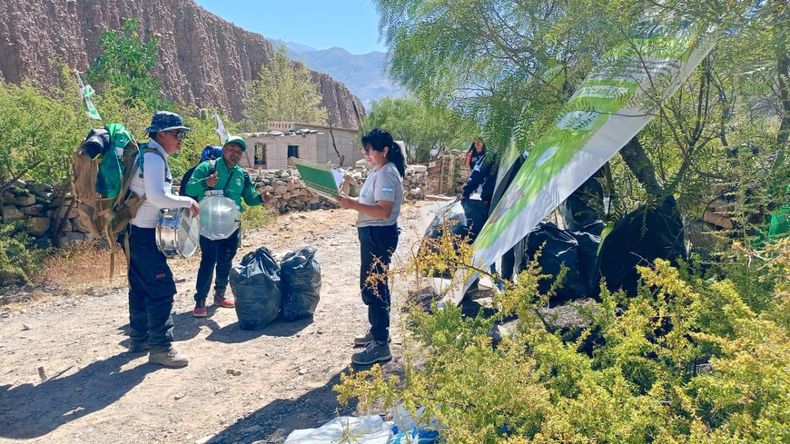 Punta Corral: levantaron 45 toneladas de residuos en las peregrinaciones Punta Corral: levantaron 45 toneladas de residuos en las peregrinaciones