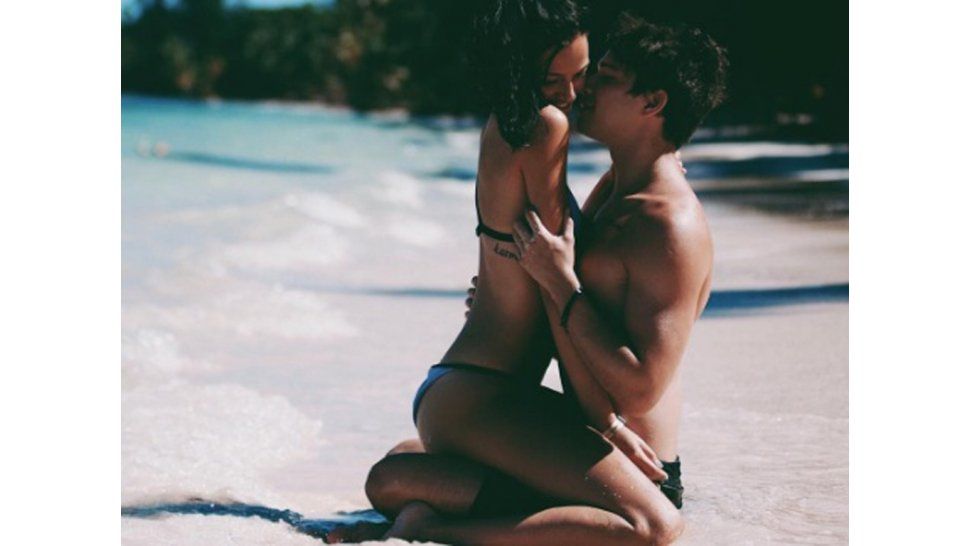 Oriana Sabatini y Julian Serrano