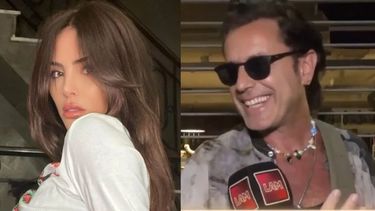 Cande Tinelli y Coti Sorokin, separados.