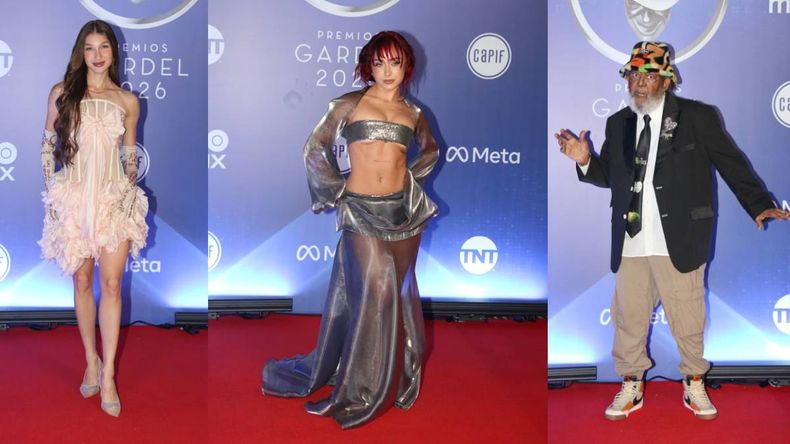 Looks premios Gardel 2026