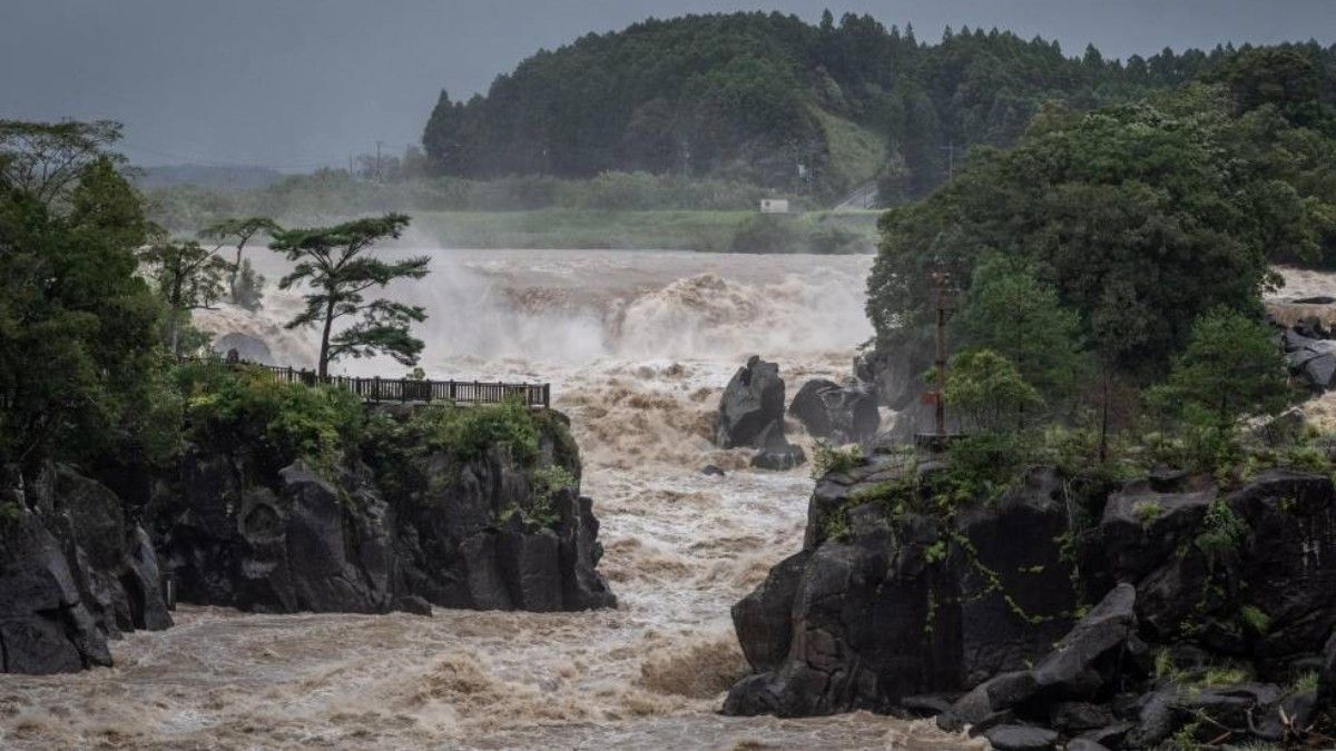 Japón: un muerto y decenas de heridos por el paso de potente tifón.&nbsp;