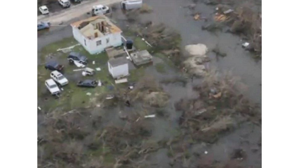 Huracán Irma en Barbuda