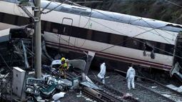 Trenes chocaron en España