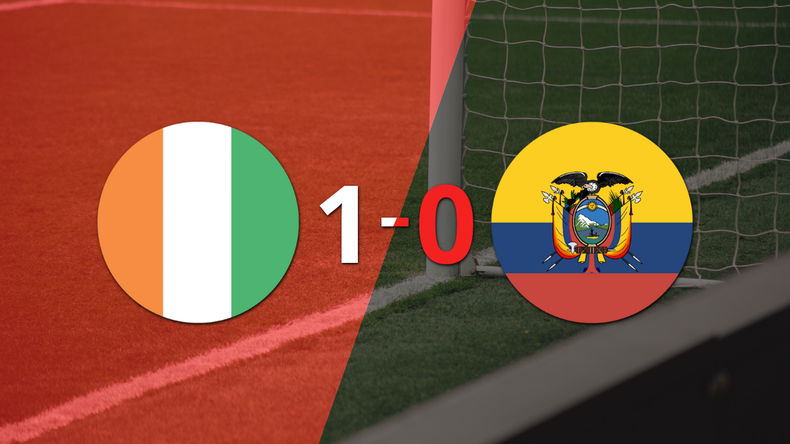 Mundial 2026: Costa de Marfil le ganó a Ecuador por 1 a 0