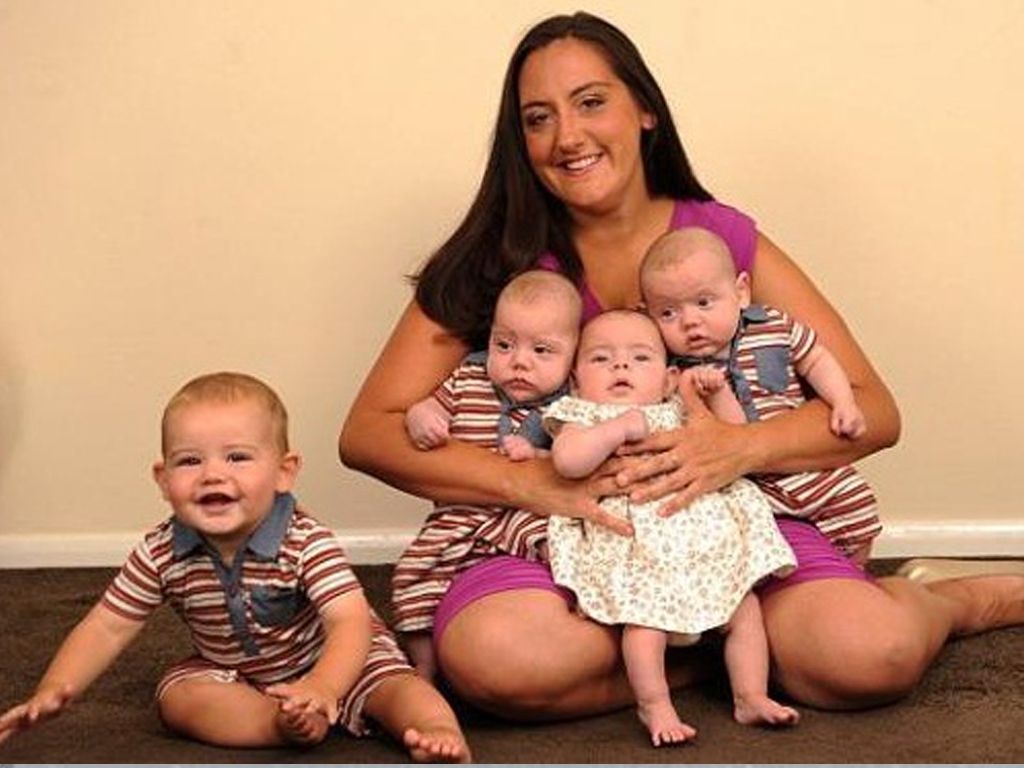 4 hijos en 9 meses
