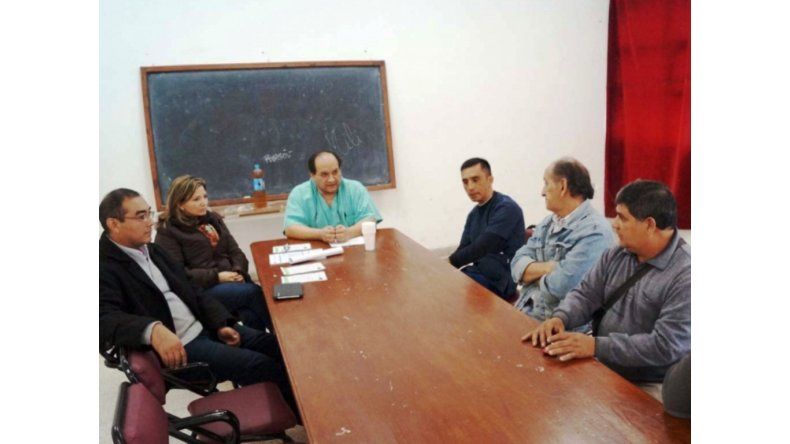 Reunión en hospital "Zegada"