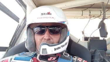Elías Arabe en el South American Rally Race 2022