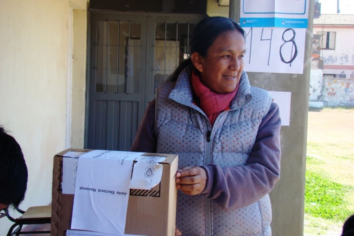 Votó Milagro Salas