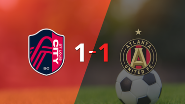 Empate a uno entre St. Louis City y Atlanta United