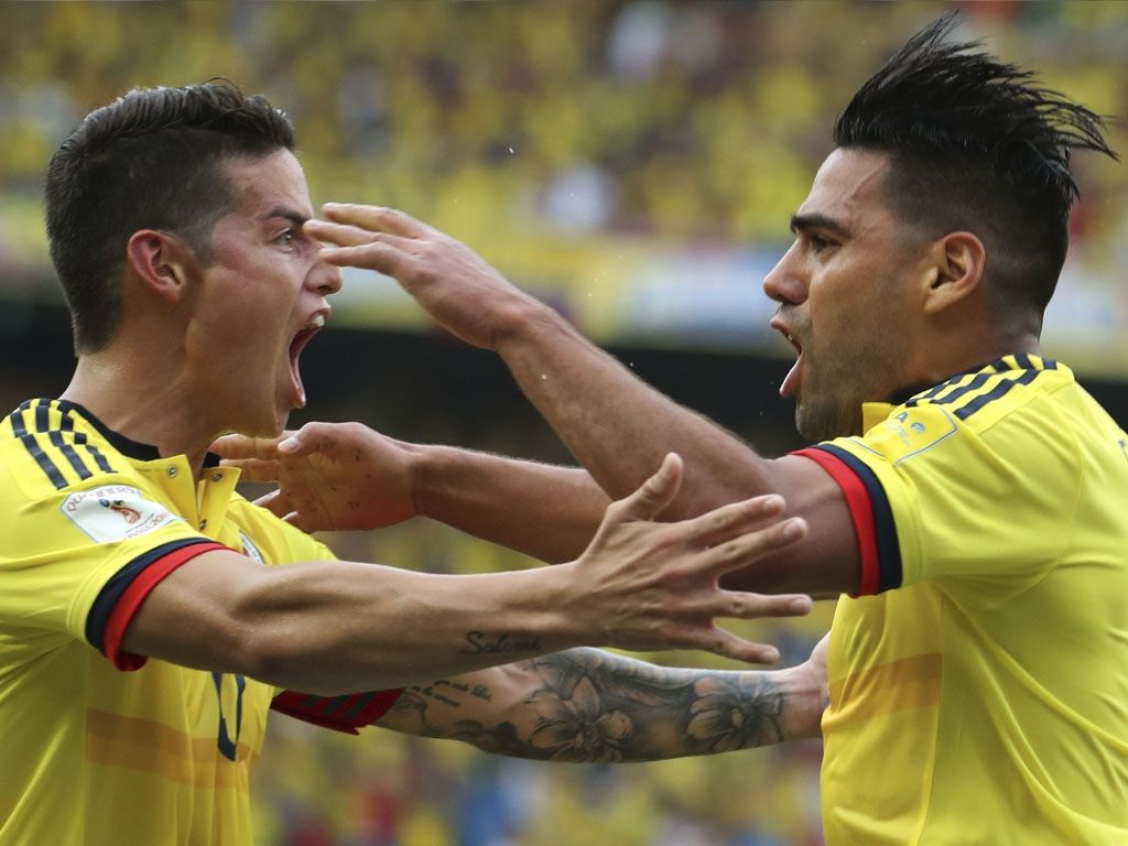 Colombia empató con Brasil