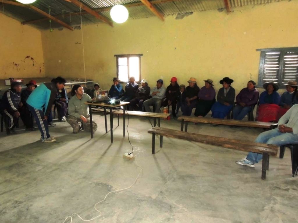 Reunión por protección de las vicuñas