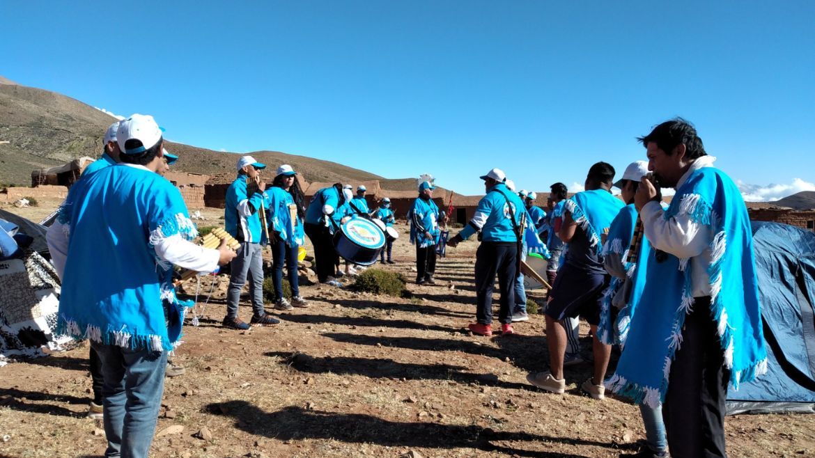 Premiarán a las bandas de sikuris en Punta Corral (Foto ilustrativa)