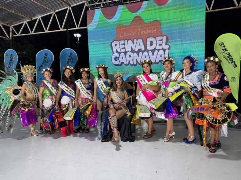 Oriana Vaca Siufi fue elegida Reina Provincial del Carnaval