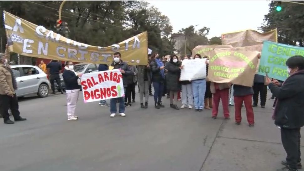 Trabajadores de la salud de Jujuy piden aumento salarial