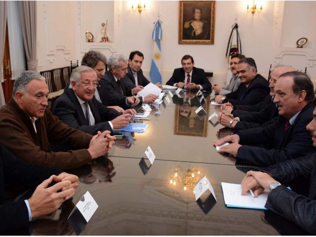 Reunión con los empresarios