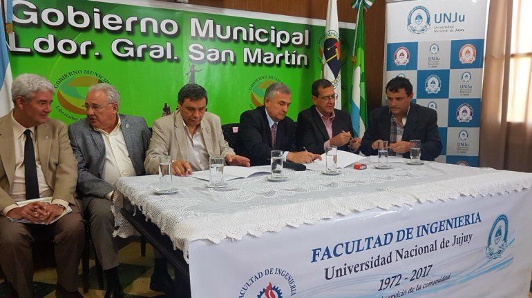 Firma del convenio