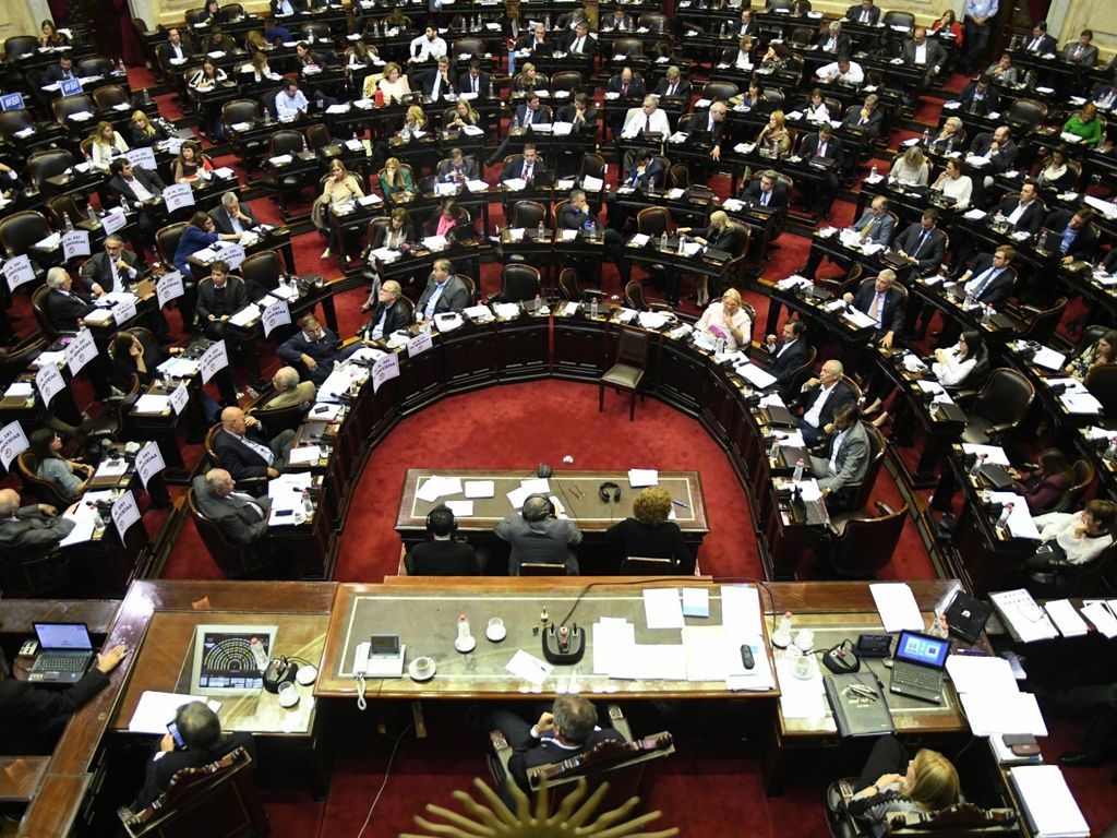 Sesión en Diputados