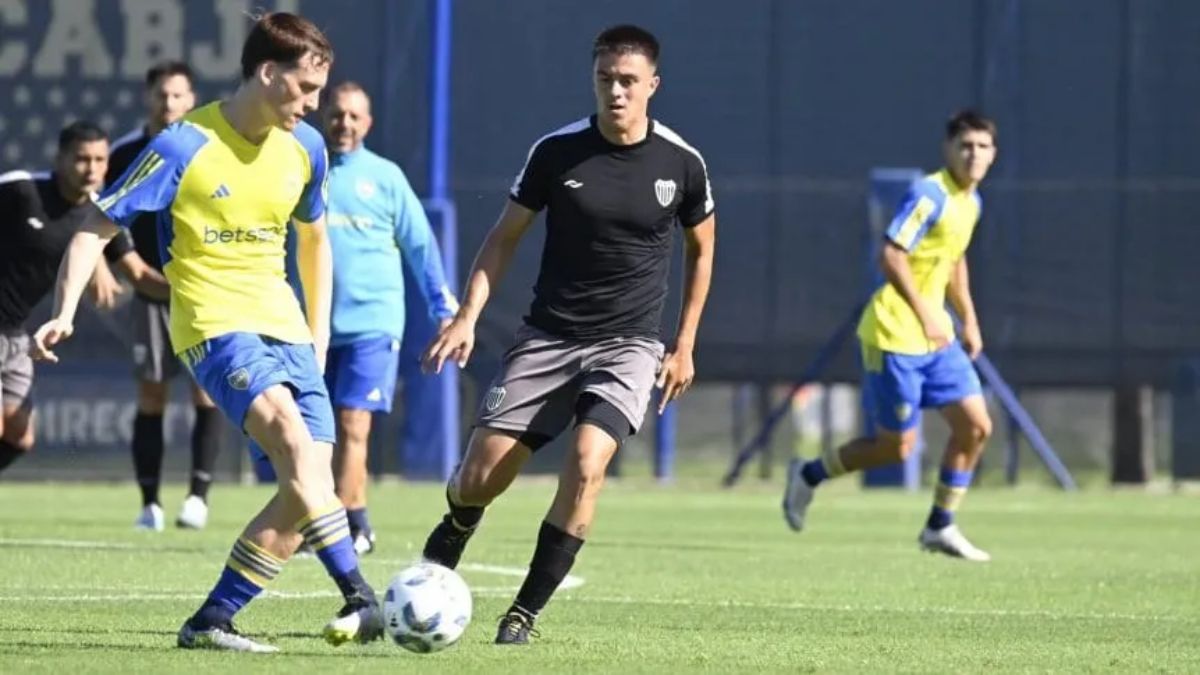 Boca ganó el primer amistoso ante Estudiantes de Caseros y se viene el segundo.
