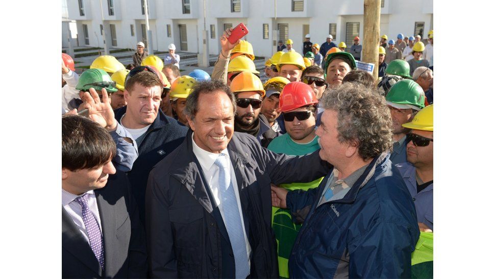 Scioli habló de la vivienda