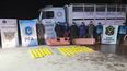Salta: 71 kilos de cocaína fueron hallados dentro de tanques de combustible de un transporte de cargas.
