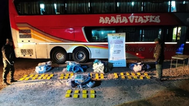 Jujeños detenidos con 45 kilos de cocaína