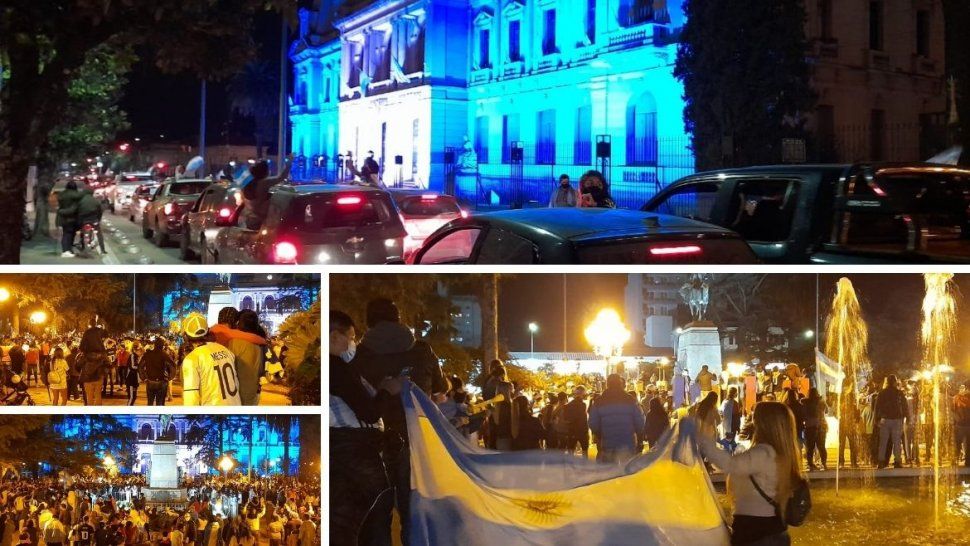 Festejos por Argentina en Jujuy