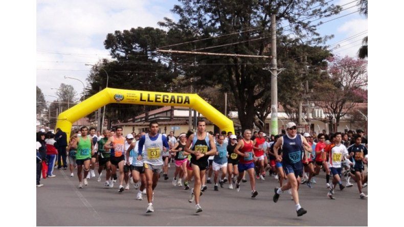 Largada maratón