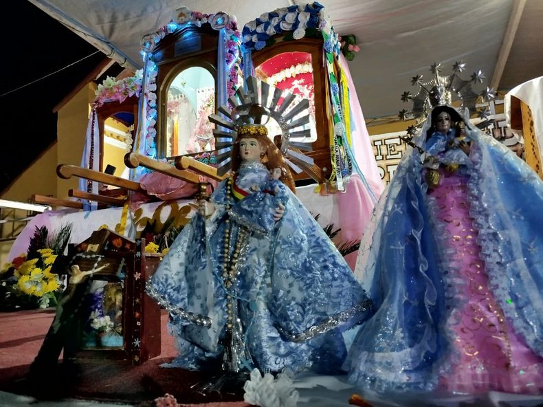 Encuentro Mariano entre las Vírgenes de Punta Corral y Río Blanco