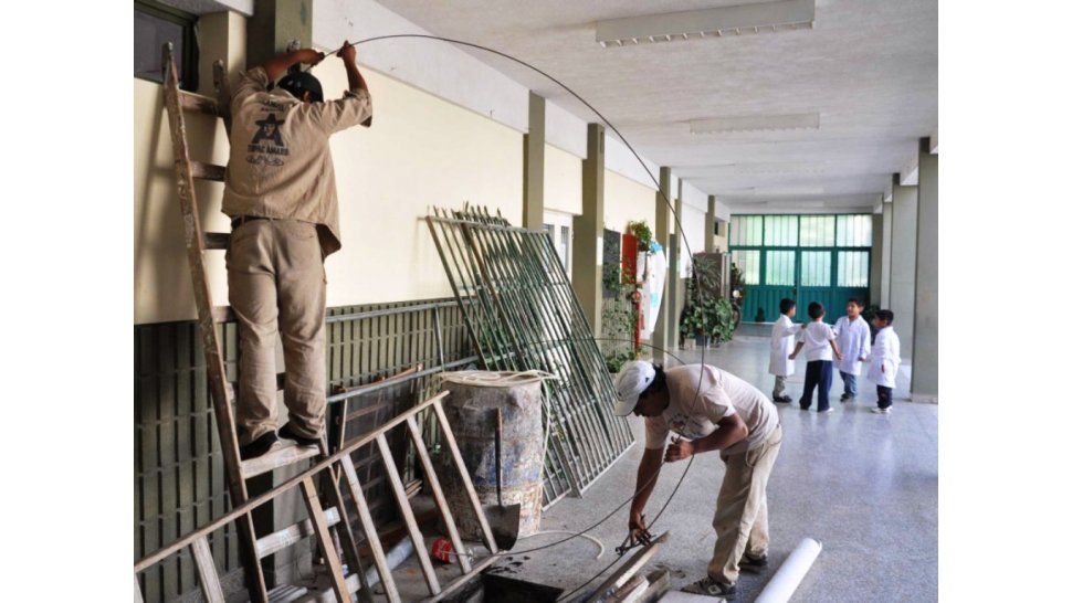 Arreglos en Escuela CGT