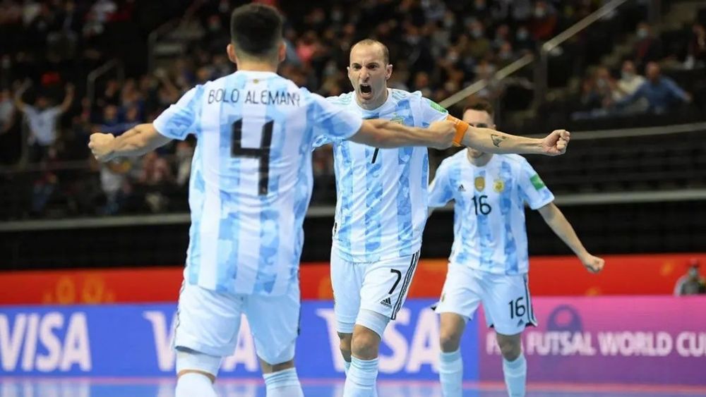 Argentina Se metió en la semifinal del mundial de Futsal