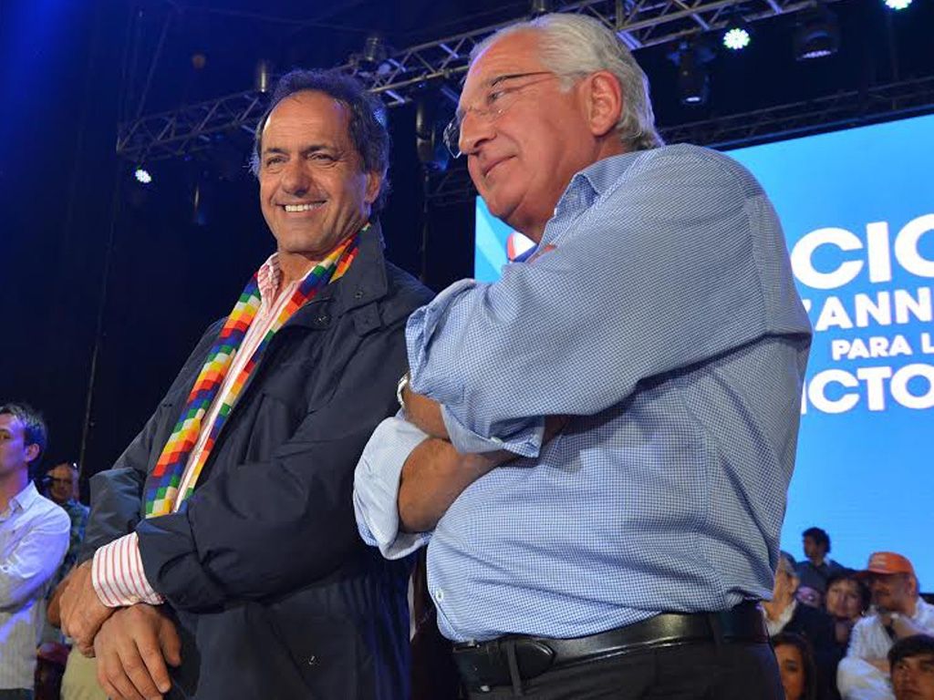 Scioli y Fellner
