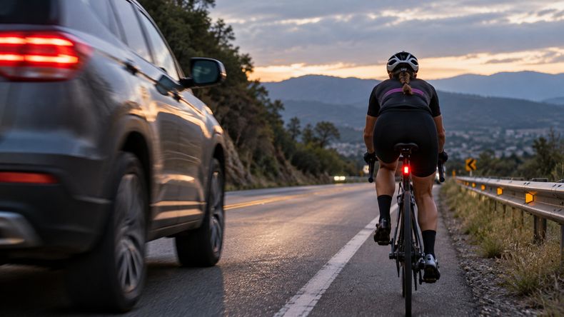 Los riesgos que corren los ciclistas en las rutas jujeñas 