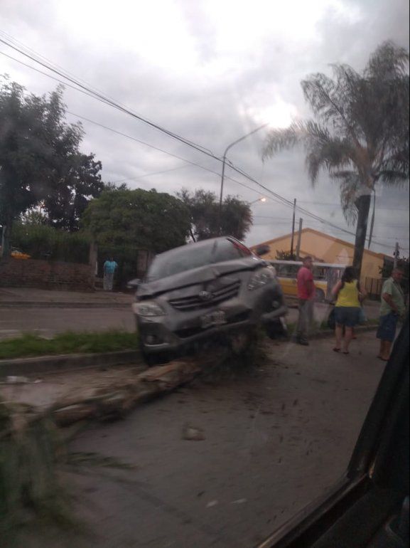 Accidente en Avenida 10 de Junio - B&ordm; Malvinas&nbsp;