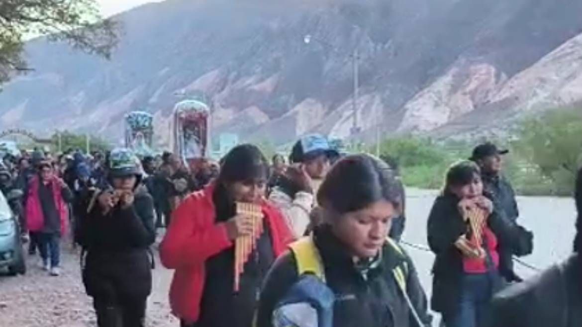 Encuentro Mariano en Tumbaya: fe, devoción y precaución en las rutas