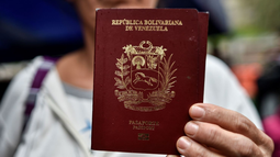 Pasaporte venezolano.