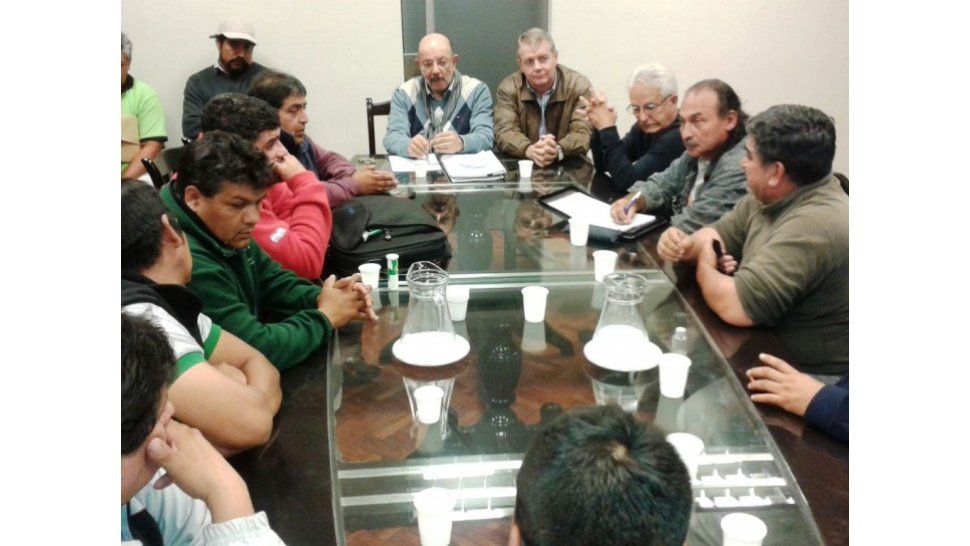 Reunión por transporte del interior