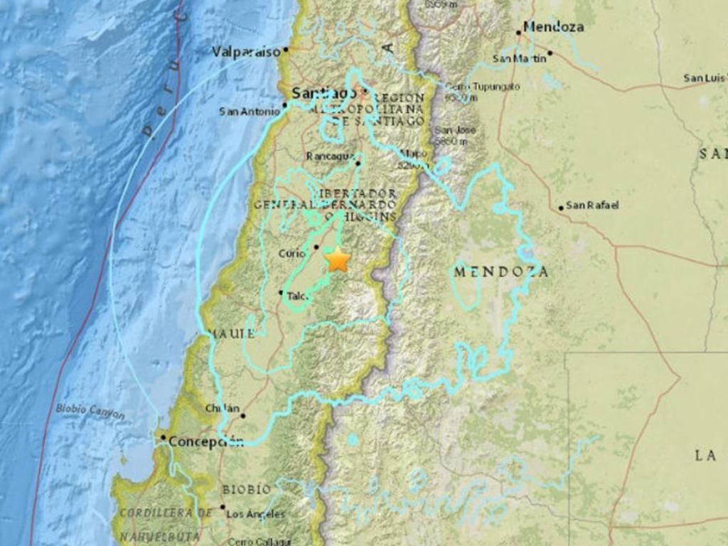 Terremoto en Chile