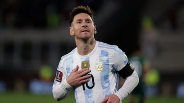 Lionel Messi, el goleador más grande de sudamérica.