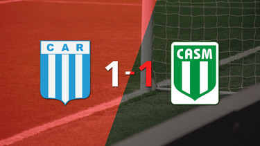 Racing (Cba) y San Miguel se repartieron los puntos en un 1 a 1