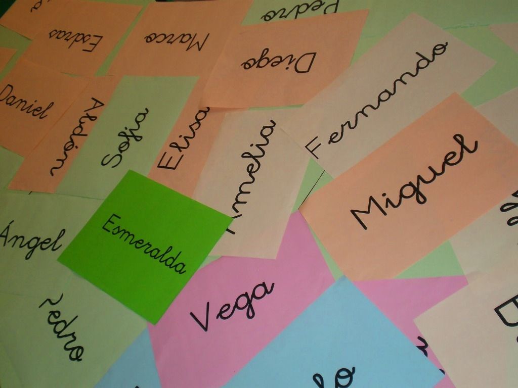 Los nombres