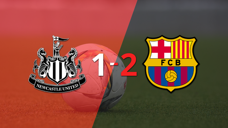 Marcus Rashford sentenció el triunfo de Barcelona ante Newcastle United con doblete
