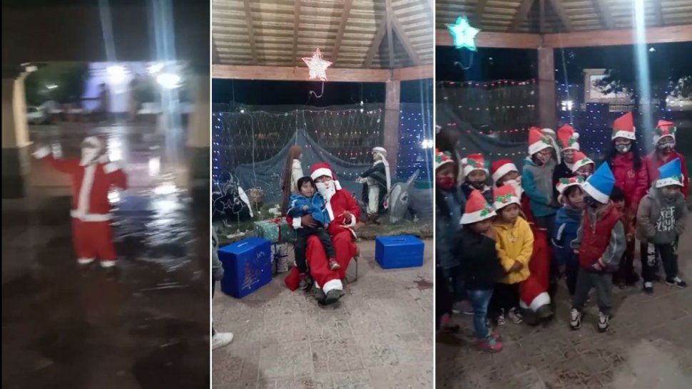 Papá Noel en Abra Pampa